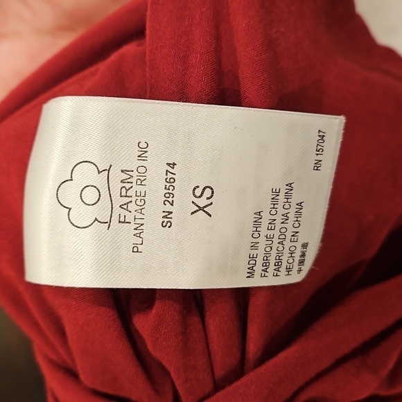 💕FARM RIO💕 Painted Toucans Midi Dress ~ 100% Viscose XS - Picture 13 of 14